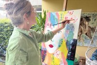 Esoterische Malerei Für Das Innere Wachstum