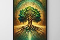 Esoterische Kunst Zur Förderung Von Spiritueller Weisheit